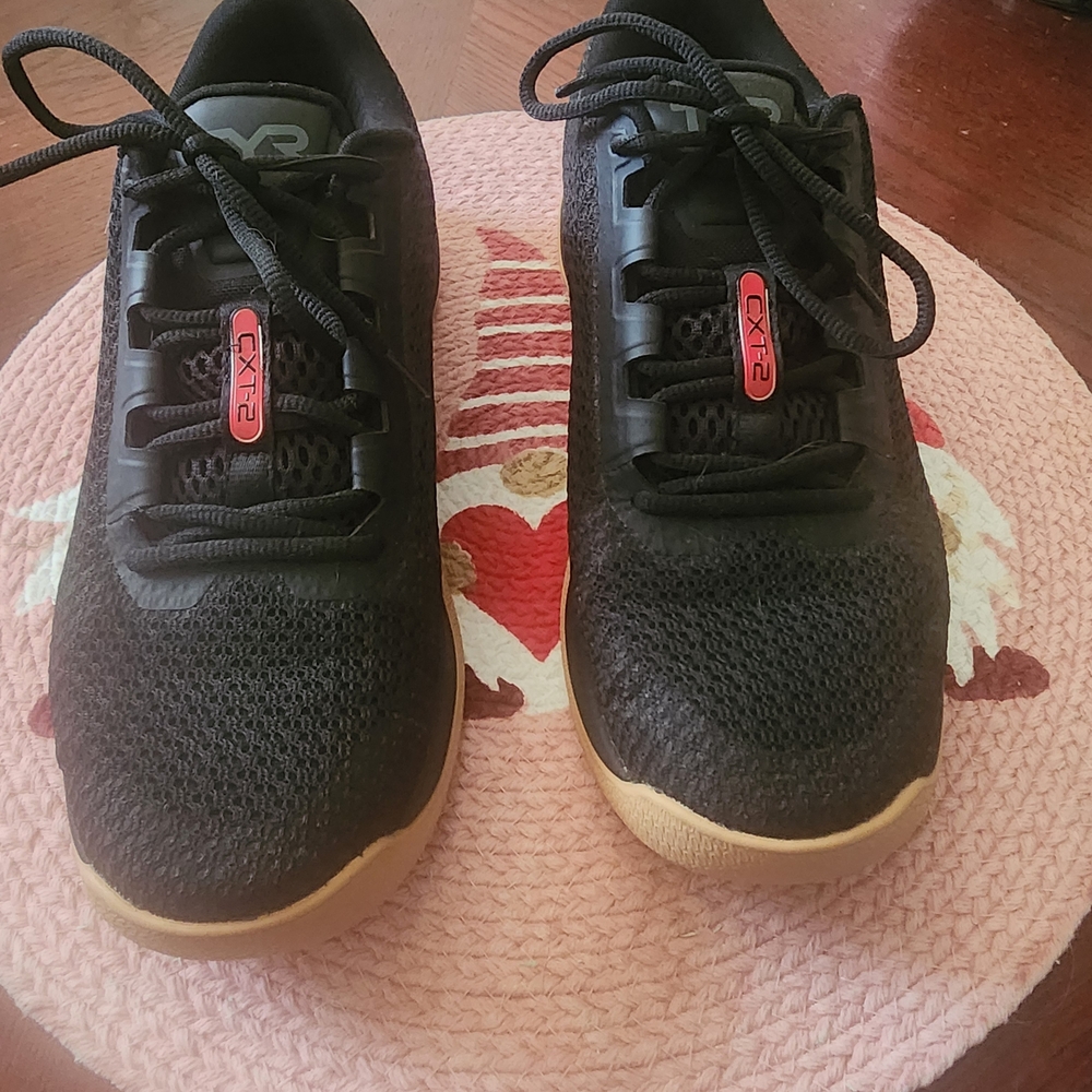 TYR CXT-2 Black and Red Athletic Shoes